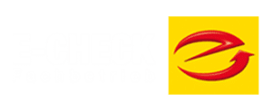 Logo mit dem Text „E-Check Fachbetrieb“ in Weiß auf dunklem Hintergrund. Rechts daneben ist in einem gelben Quadrat ein stilisiertes rotes kleines „e“ mit Pfeilmotiv abgebildet, das unsere Kompetenz in der Brandmeldeanlage Hildesheim widerspiegelt.